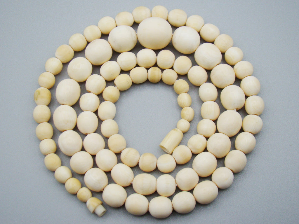 Antique Ivory, Natural Ivory, Ivory Necklace, Mediterranean Ivory, handcarved Ivory, Asien Ivory, Elephant Ivory, Ivory Chain