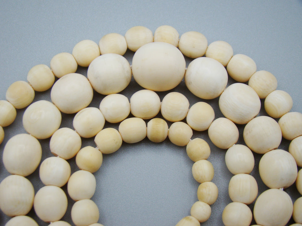 Antique Ivory, Natural Ivory, Ivory Necklace, Mediterranean Ivory, handcarved Ivory, Asien Ivory, Elephant Ivory, Ivory Chain
