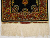Detail Shot – Antique Hereke Silk Wall Carpet, Pure Silk Threads, Collector Piece | Kingdom of Antique Arts