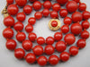 Antique Natural Undyed aka Red Coral Necklace - Kingdom of Antique Arts