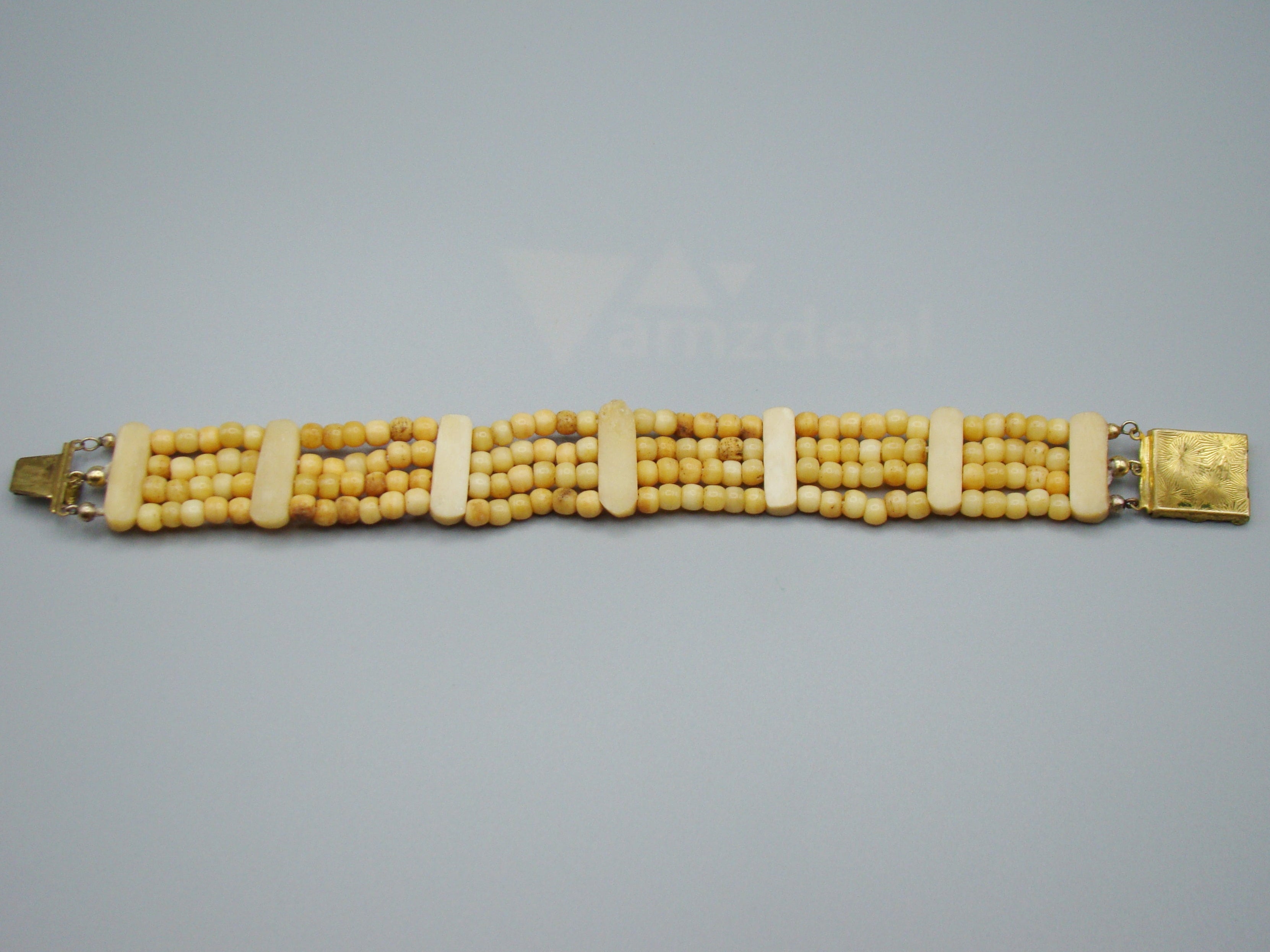 Antique Natural Bone Bracelet - Leg Bracelet - Kingdom of Antique Arts