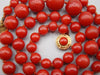 Antique Natural Undyed aka Red Coral Necklace - Kingdom of Antique Arts