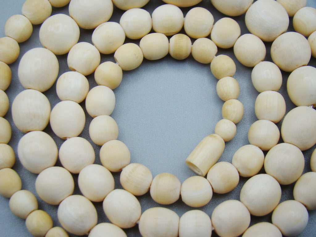 Antique Ivory, Natural Ivory, Ivory Necklace, Mediterranean Ivory, handcarved Ivory, Asien Ivory, Elephant Ivory, Ivory Chain