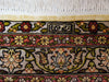 Signature Detail – Antique Ozipek Hereke Silk Wall Carpet, Master Weaver Signed, Pure Silk on Silk | Kingdom of Antique Arts