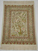 Tassels Detail – Antique Ozipek Hereke Silk Wall Carpet, 93×56 cm with Tassels, Perfect Condition | Kingdom of Antique Arts