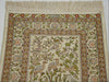 Texture Close-up – Antique Ozipek Hereke Silk on Silk, Dense Precision Hand-Knotted Weave | Kingdom of Antique Arts
