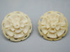 Antique Natural Bone Earrings - Kingdom of Antique Arts