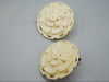 Antique Natural Bone Earrings - Kingdom of Antique Arts