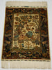 Antique Persian Ozipek Silk Wall Carpet – Isfahan Motif, Multi-Signed, Pure Silk, Multicolor | Kingdom of Antique Arts