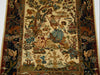 Full View – Antique Persian Ozipek Silk Wall Carpet, Isfahan Motif, 74×52 cm | Kingdom of Antique Arts