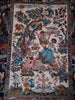 Signature Detail – Antique Persian Ozipek Silk Wall Carpet, Multiple Master Weaver Signatures, Once-in-a-Lifetime Piece | Kingdom of Antique Arts