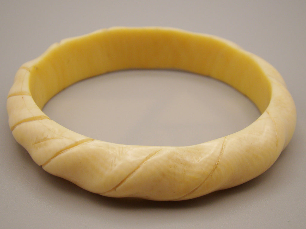 Antique Natural Elephant Ivory Bracelet - Kingdom of Antique Arts