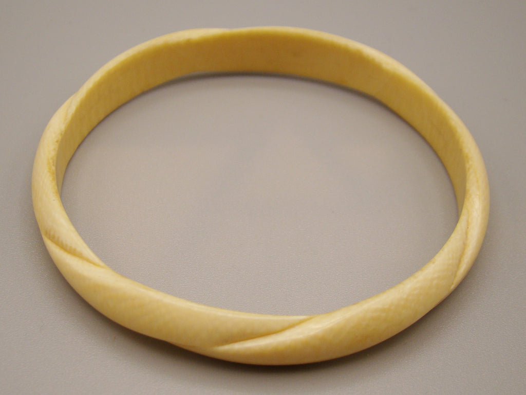 Antique Natural Elephant Ivory Bracelet - Kingdom of Antique Arts