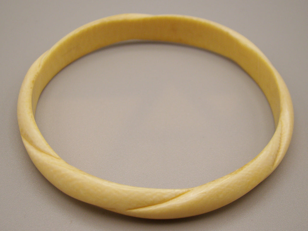 Antique Natural Elephant Ivory Bracelet - Kingdom of Antique Arts