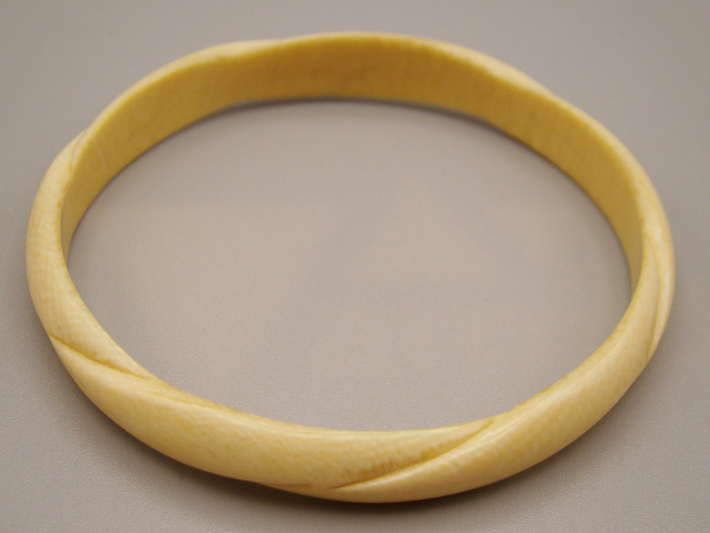 Antique Natural Elephant Ivory Bracelet - Kingdom of Antique Arts