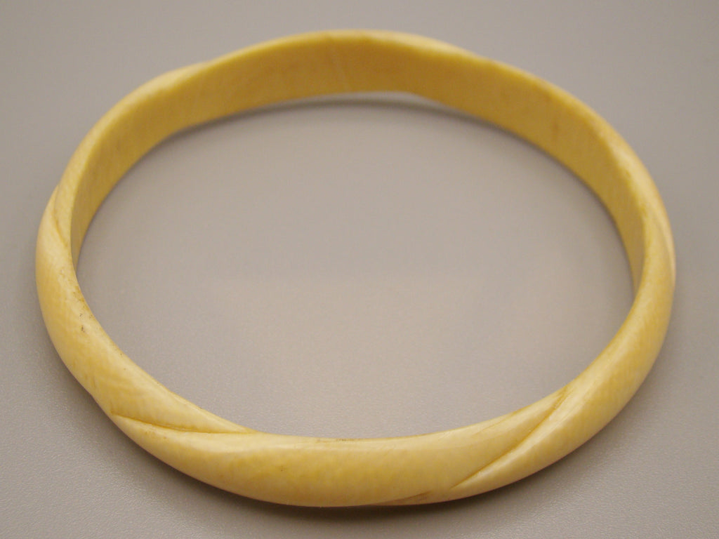 Antique Natural Elephant Ivory Bracelet - Kingdom of Antique Arts
