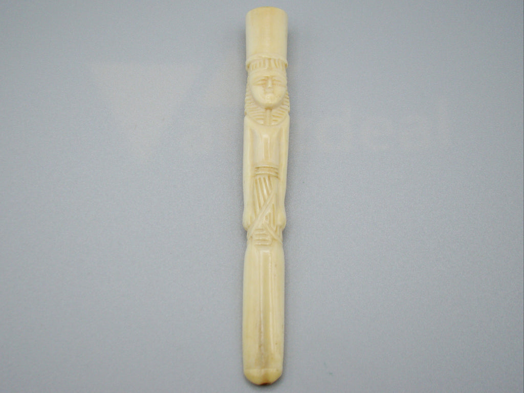 Antique Ivory, Natural Ivory, Ivory Mouthpiece, Mediterranean Ivory, handcarved Ivory, Asien Ivory, Elephant Ivory