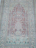 Antique silk wall carpet displayed on wall paradise motif CA013