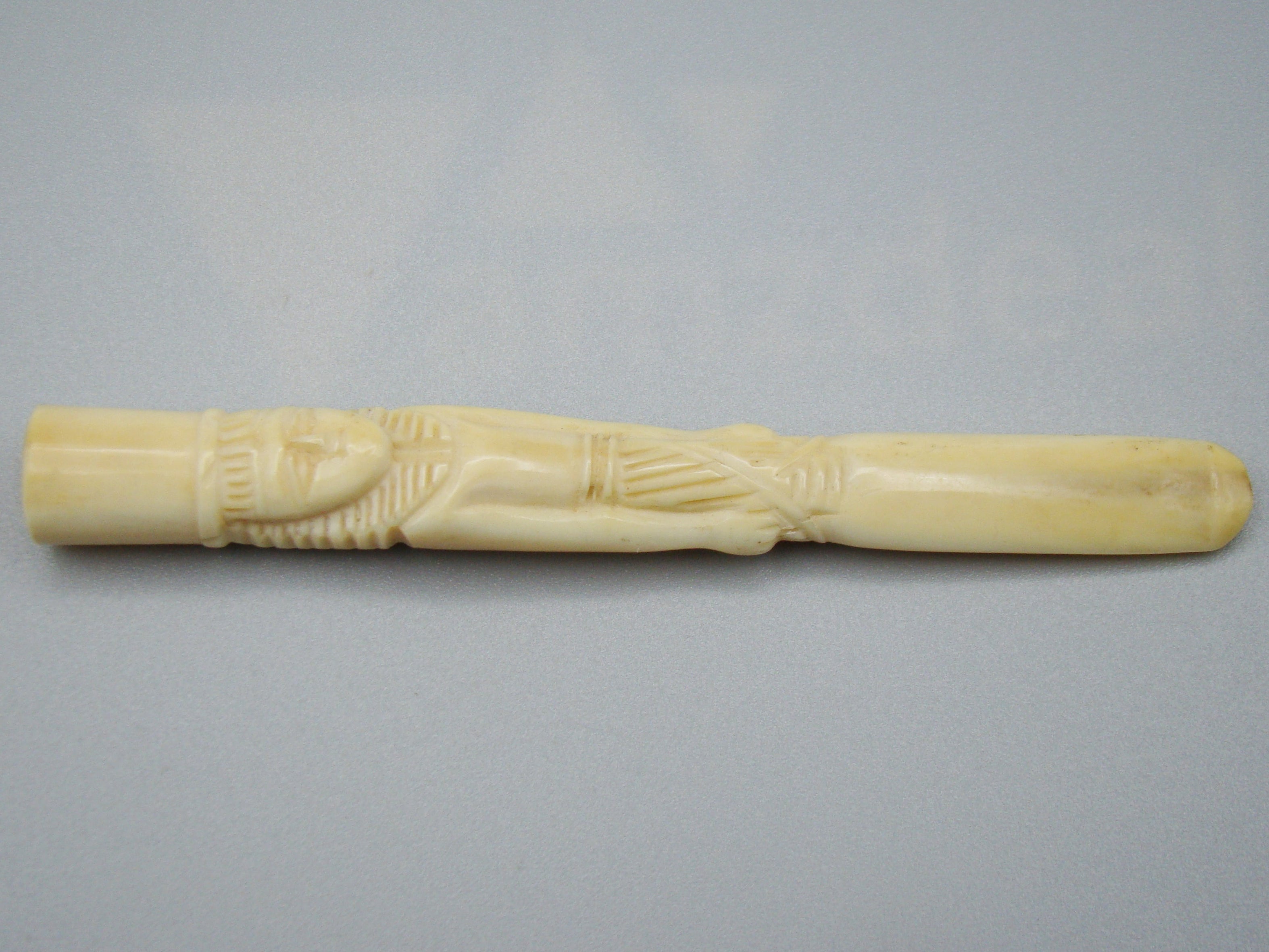 Antique Ivory, Natural Ivory, Ivory Mouthpiece, Mediterranean Ivory, handcarved Ivory, Asien Ivory, Elephant Ivory