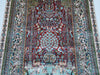 Antique silk on cotton wall carpet paradise design full length with tassel CA013