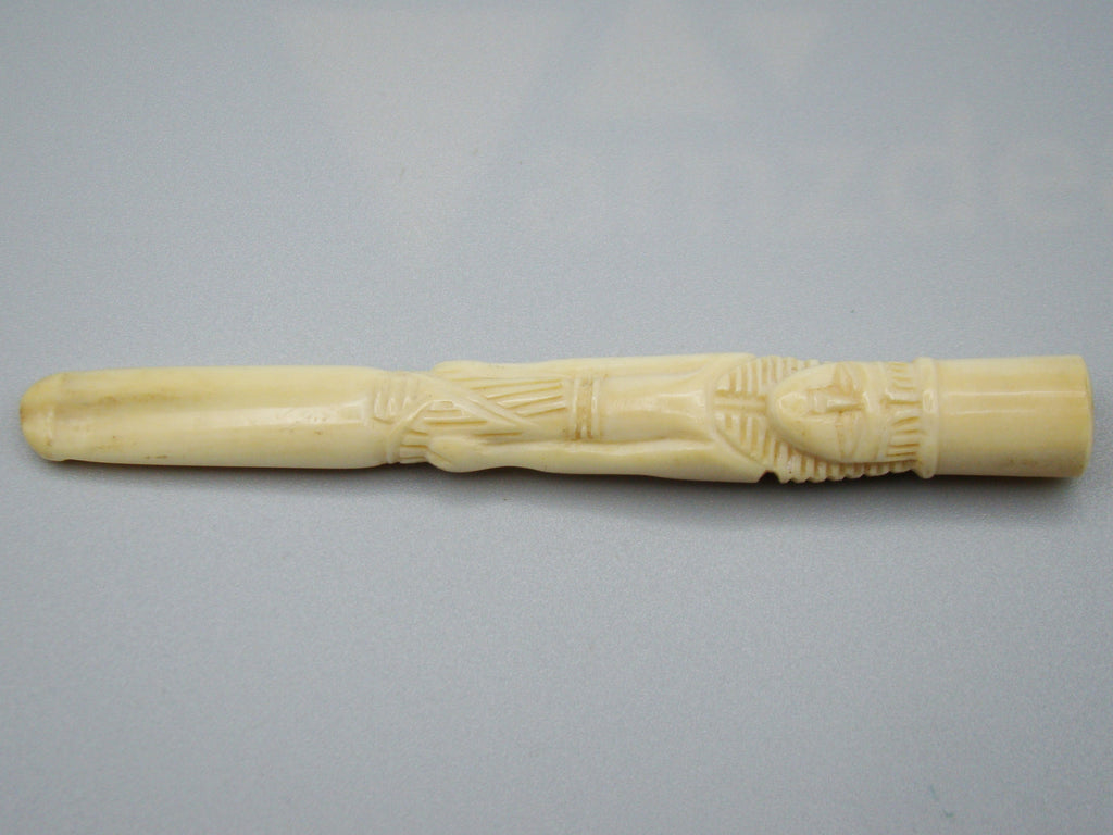 Antique Ivory, Natural Ivory, Ivory Mouthpiece, Mediterranean Ivory, handcarved Ivory, Asien Ivory, Elephant Ivory
