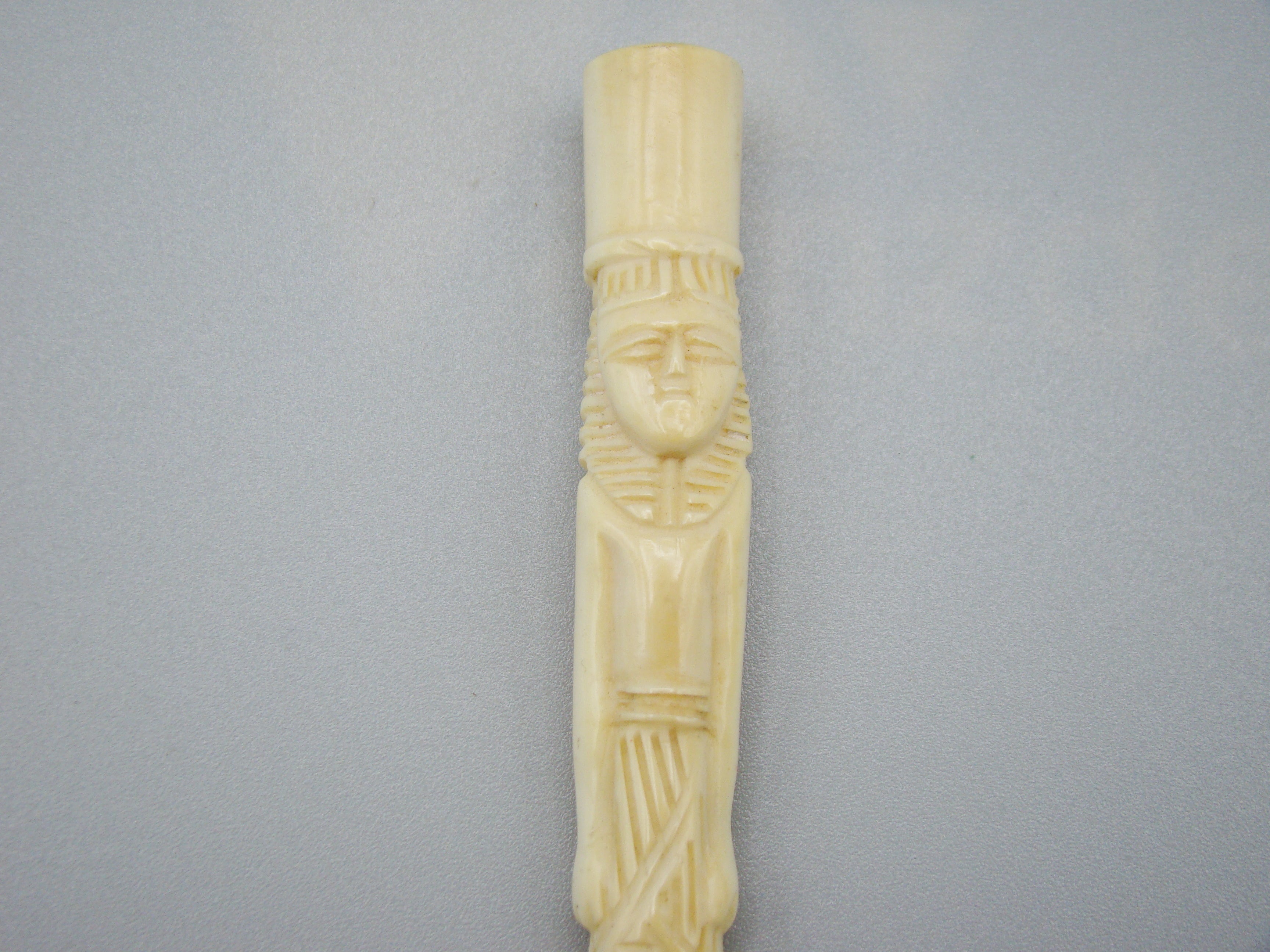 Antique Ivory, Natural Ivory, Ivory Mouthpiece, Mediterranean Ivory, handcarved Ivory, Asien Ivory, Elephant Ivory