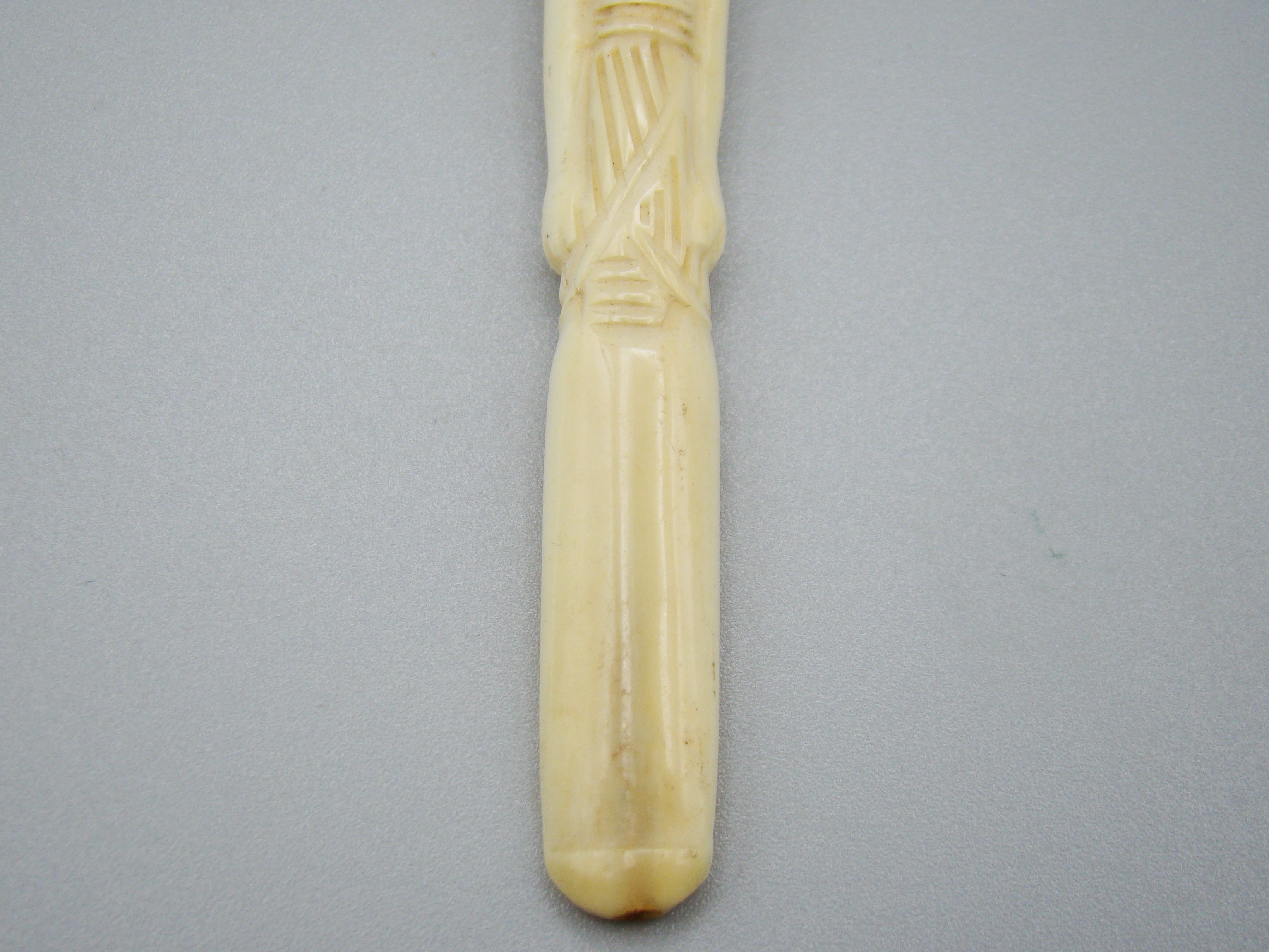 Antique Ivory, Natural Ivory, Ivory Mouthpiece, Mediterranean Ivory, handcarved Ivory, Asien Ivory, Elephant Ivory