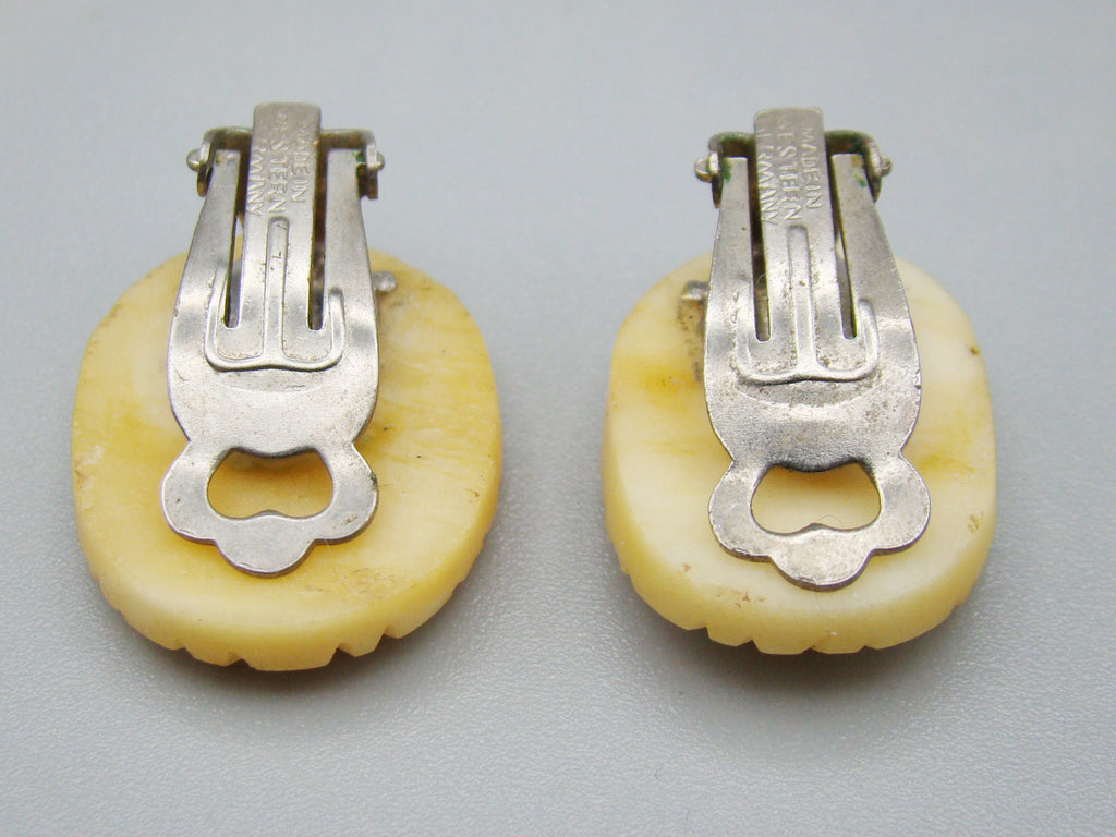 Antique Bone, Natural Bone, Bone necklace, Mediterranean Bone, handcarved bone, Asien Bone