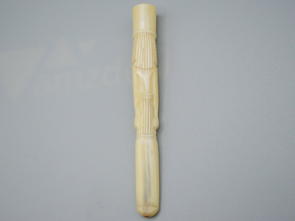 Antique Ivory, Natural Ivory, Ivory Mouthpiece, Mediterranean Ivory, handcarved Ivory, Asien Ivory, Elephant Ivory