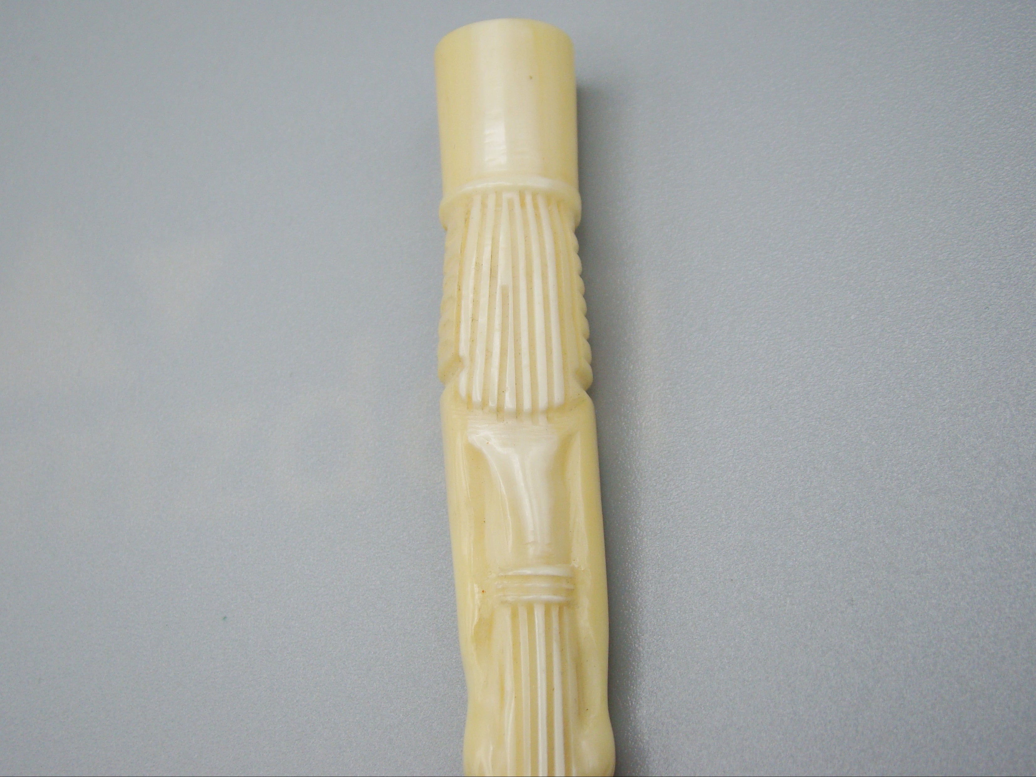 Antique Ivory, Natural Ivory, Ivory Mouthpiece, Mediterranean Ivory, handcarved Ivory, Asien Ivory, Elephant Ivory