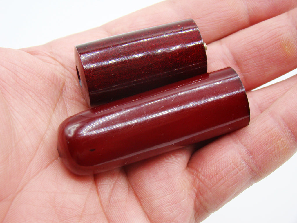 Old Real Antique Amber Bakelite Faturan Hookah Mouthpiece - Kingdom of Antique Arts