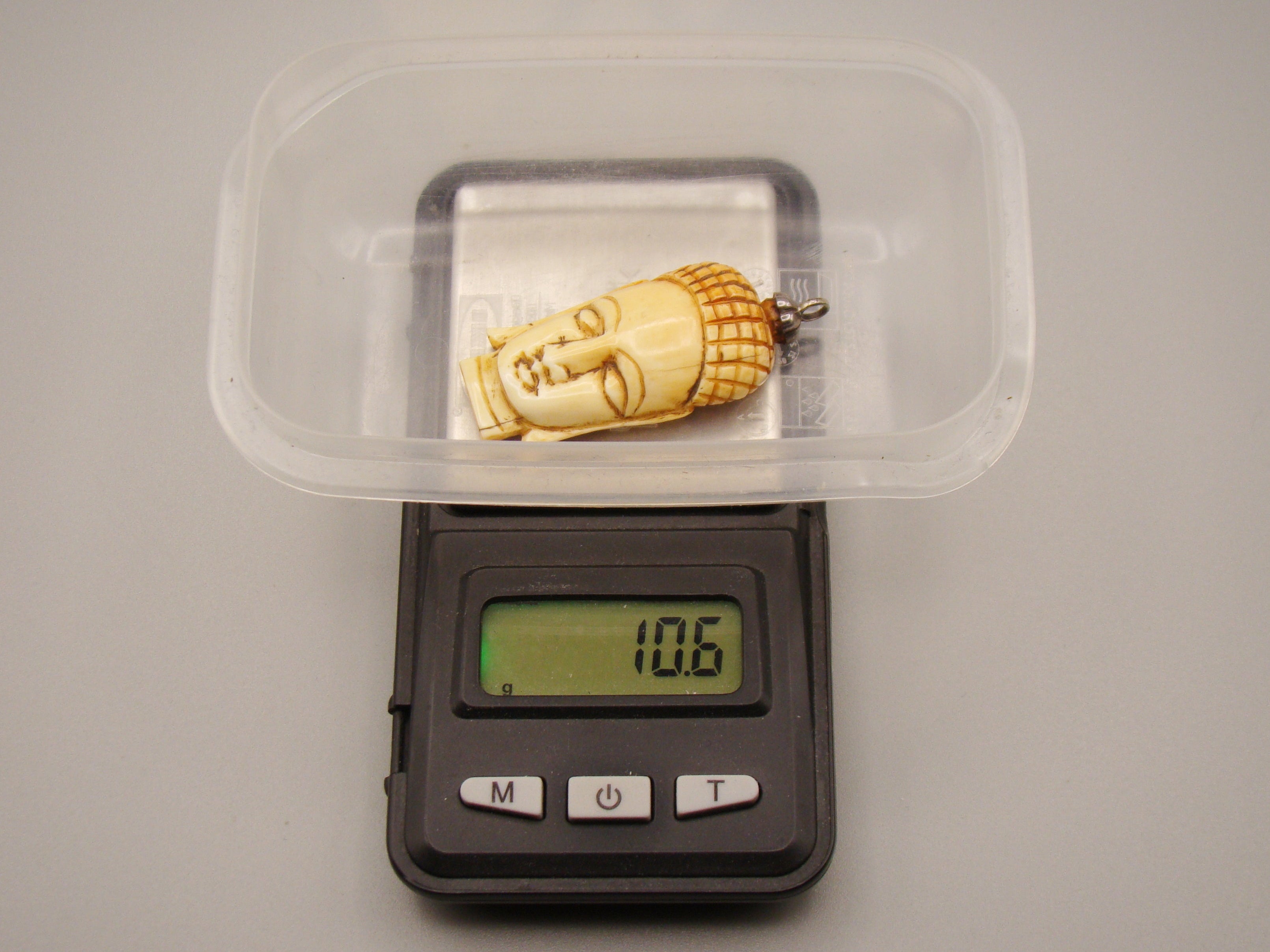 Antique Natural Elephant Ivory Pendant - Kingdom of Antique Arts