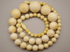 Antique Natural Elephant Ivory Necklace - Kingdom of Antique Arts
