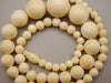 Antique Natural Elephant Ivory Necklace - Kingdom of Antique Arts