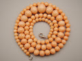 Antique Natural Undyed Salmon Coral Necklace - Kingdom of Antique Arts