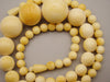 Antique Natural Elephant Ivory Necklace - Kingdom of Antique Arts