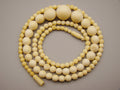 Antique Natural Elephant Ivory Necklace - Kingdom of Antique Arts