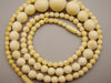 Antique Natural Elephant Ivory Necklace - Kingdom of Antique Arts