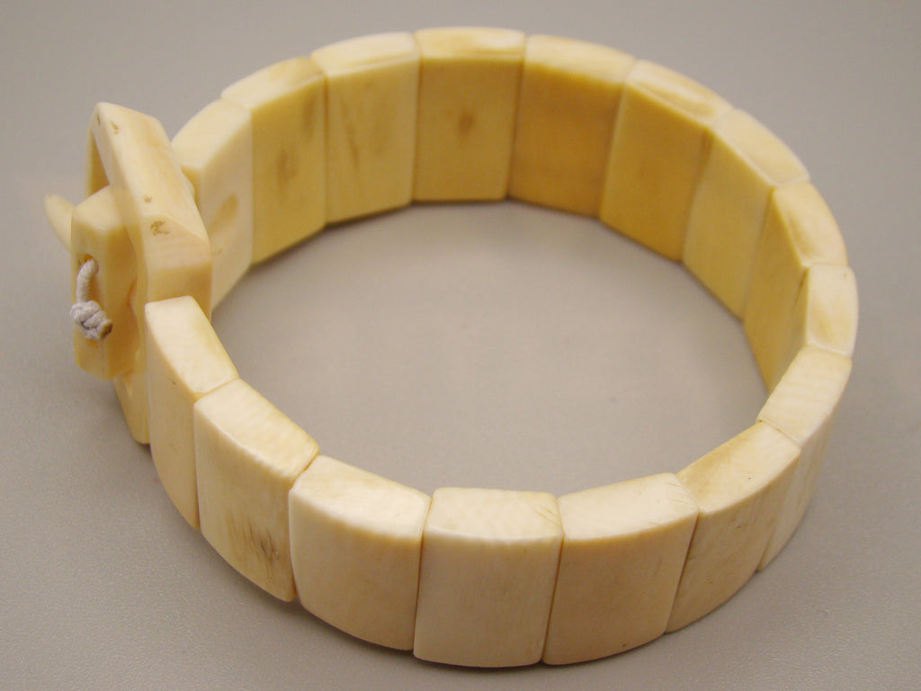 Antique Natural Elephant Ivory Bracelet - Kingdom of Antique Arts