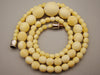 Antique Natural Elephant Ivory Necklace - Kingdom of Antique Arts