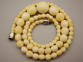 Antique Natural Elephant Ivory Necklace - Kingdom of Antique Arts