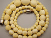 Antique Natural Elephant Ivory Necklace - Kingdom of Antique Arts