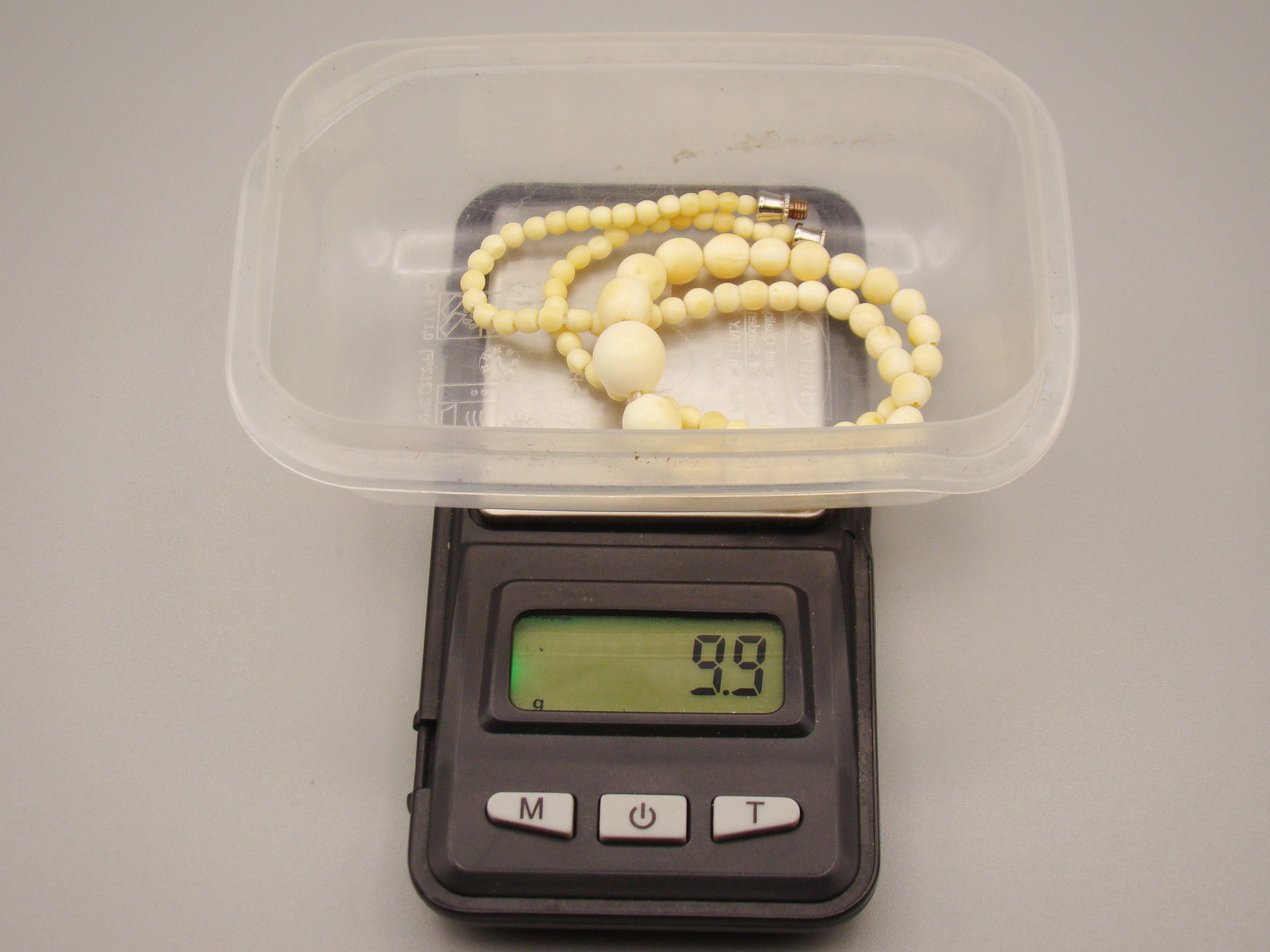 Antique Natural Elephant Ivory Necklace - Kingdom of Antique Arts