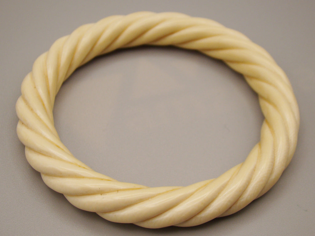 Antique Natural Elephant Ivory Bracelet - Kingdom of Antique Arts