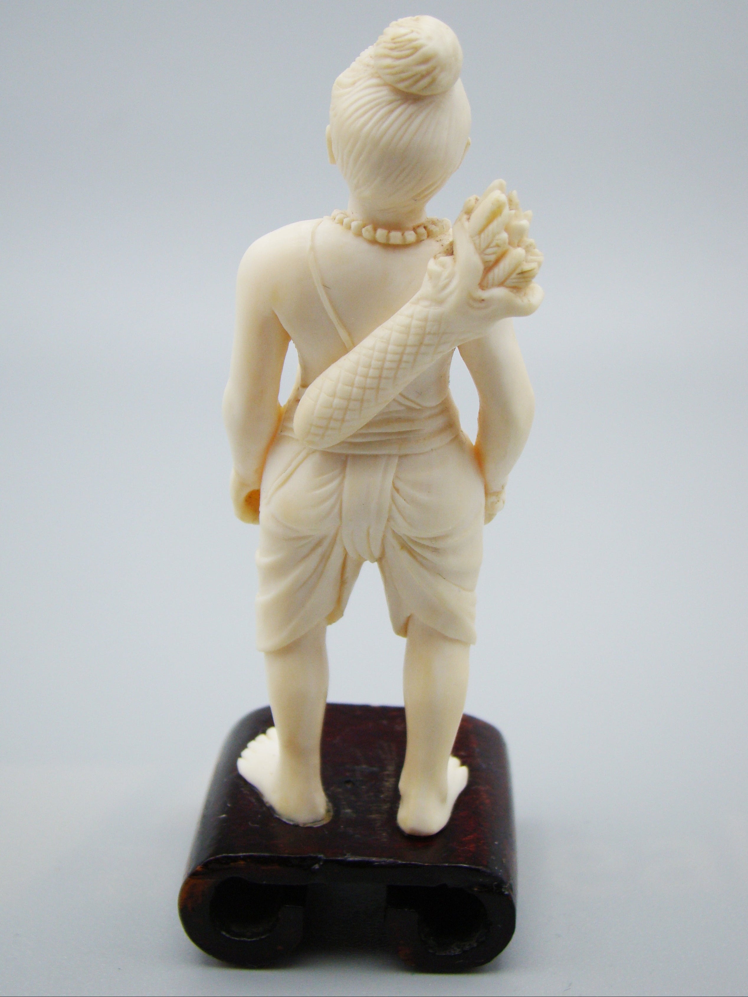 Antique Ivory, Natural Ivory, Ivory Figurine, Mediterranean Ivory, handcarved Ivory, Asien Ivory, Elephant Ivory