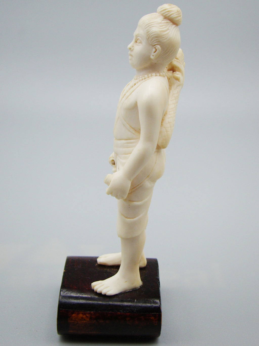 Antique Ivory, Natural Ivory, Ivory Figurine, Mediterranean Ivory, handcarved Ivory, Asien Ivory, Elephant Ivory
