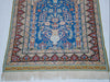 Antique Hereke silk wall carpet full back view CA015