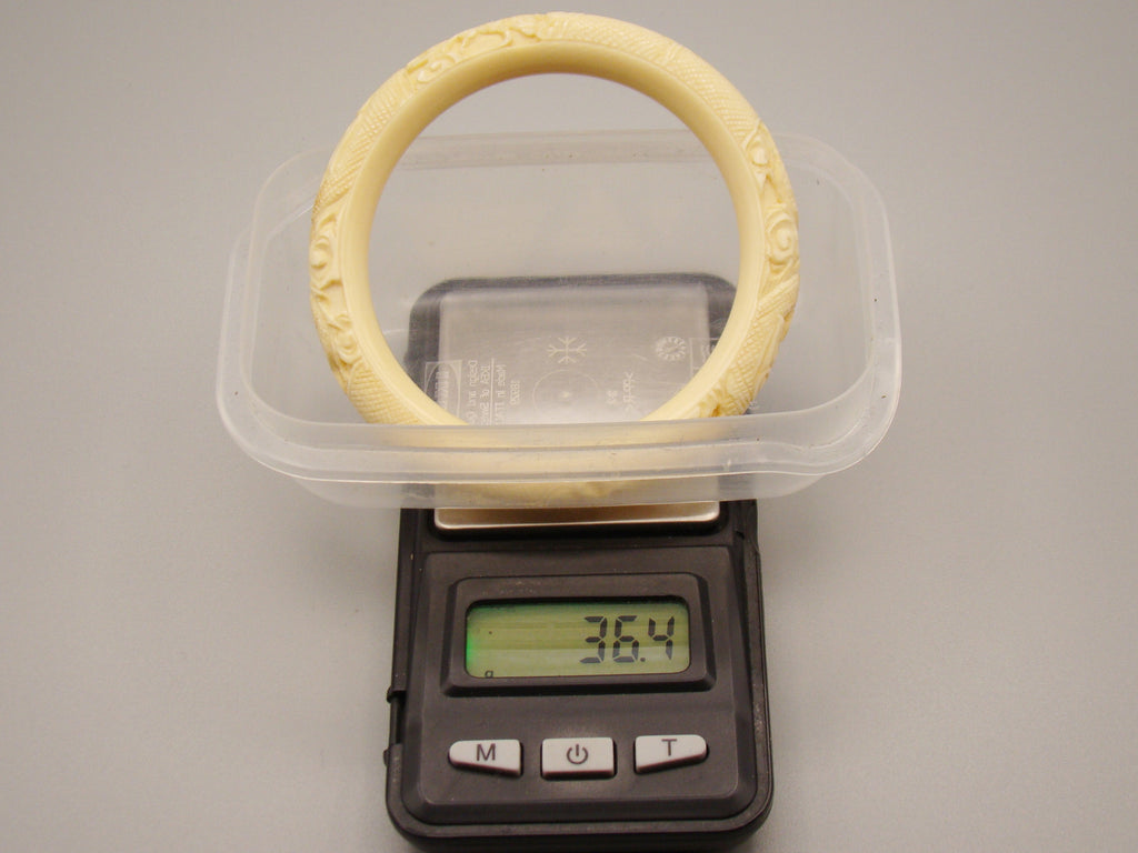 Antique Natural Elephant Ivory Bracelet - Kingdom of Antique Arts
