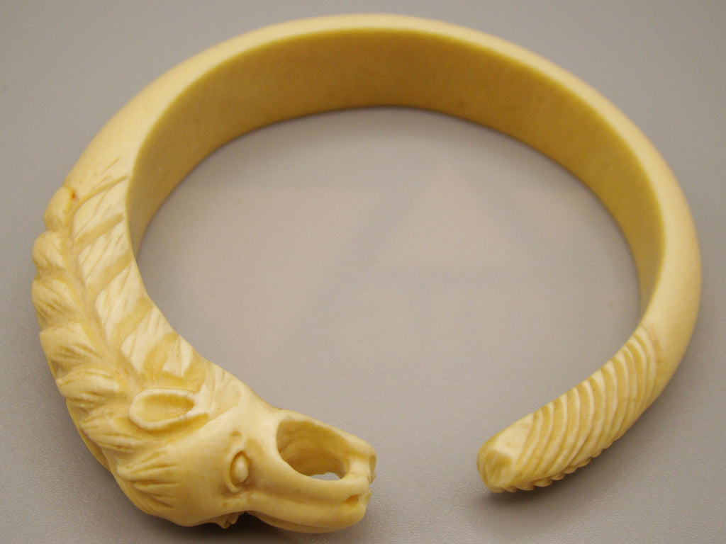 Antique Natural Elephant Ivory Bracelet - Kingdom of Antique Arts