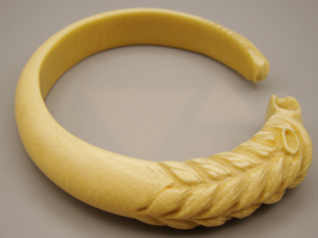 Antique Natural Elephant Ivory Bracelet - Kingdom of Antique Arts